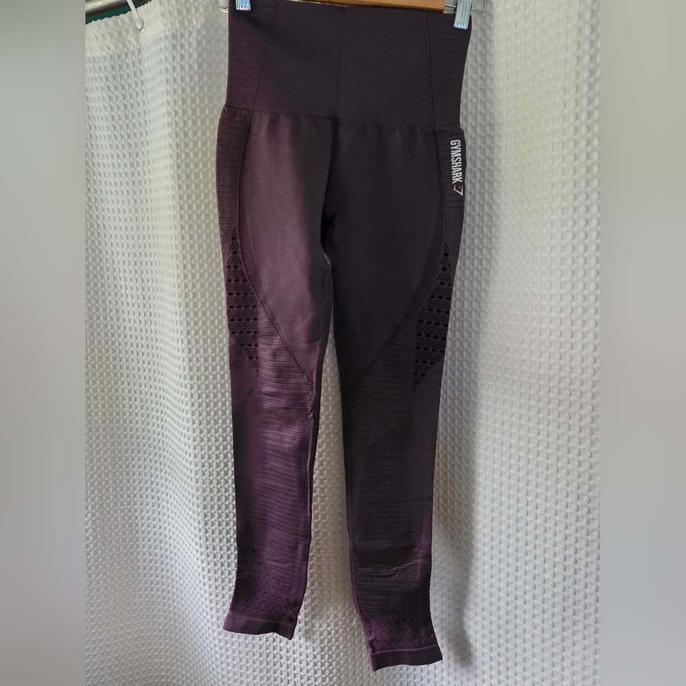 Gymshark Deep Purple Workout Leggings